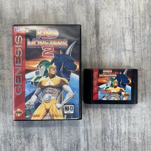 King of the Monsters 2 (SEGA Genesis, 1994) - No Manual